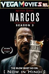 Download Narcos (Season 3)  Dual Audio {Hindi DD 5.1 – English} Complete Netflix WEB Series 480p [160MB] | 720p [400MB] WEB-DL poster