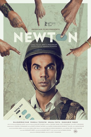 Download Newton (2017) Hindi Full Movie 480p [300MB] | 720p [950MB] | 1080p [3GB] poster