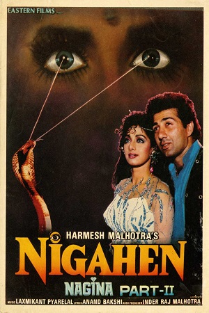 Download Nigahen: Nagina Part II (1989) Hindi Full Movie WEB-DL 480p [400MB] | 720p [1.2GB] | 1080p [3.6GB] poster