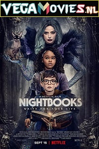 Download Nightbooks (2021) Dual Audio {Hindi-English} 480p [300MB] | 720p [900MB] | 1080p [2GB] poster