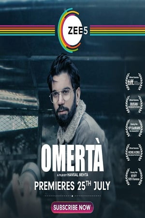 Download Omerta (2020) ZEE5 Hindi Full Movie 480p [300MB] | 720p [800MB] | 1080p [1.5GB] poster