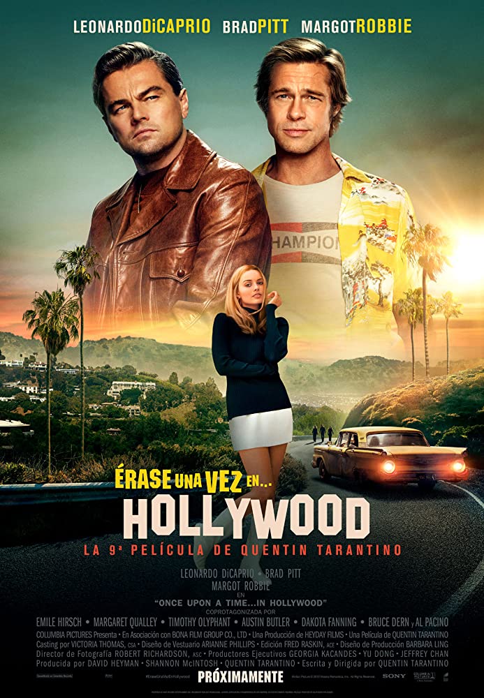 Download Once Upon a Time in Hollywood (2019) Dual Audio {Hindi-English} 480p [400MB] | 720p [1.4GB] | 1080p [3.3GB] poster