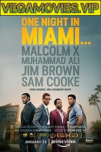 Download One Night in Miami (2021) HDRip English Full AMZN Movie 480p [300MB] | 720p [800MB] poster