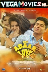 Download Ek Dhansu Love Story – Oru Adaar Love (2019) Hindi Dubbed Full Movie 480p [550MB] | 720p [1.3GB] | 1080p [2GB] poster
