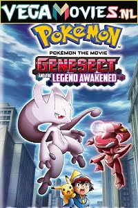 Download Pokémon the Movie: Genesect and the Legend Awakened (2013) Dual Audio {Hindi-English} 480p [350MB] | 720p [750MB] poster