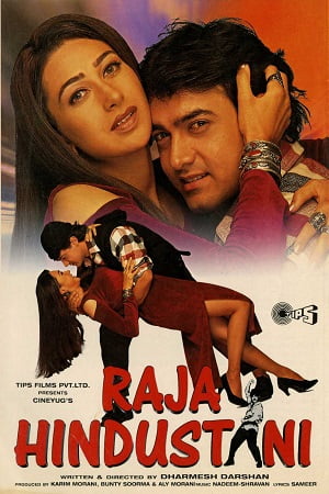 Download Raja Hindustani (1996) Hindi Full Movie 480p [500MB] | 720p [1.4GB] | 1080p [3GB] poster