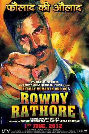 Download Rowdy Rathore (2012) Hindi Full Movie 480p [400MB] | 720p [1GB] | 1080p [4GB] poster