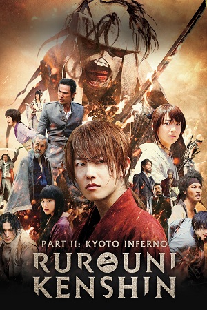 Download Rurouni Kenshin Part II: Kyoto Inferno (2014) Multi Audio [Hindi-English-Japanese] WeB-DL 480p [500MB] | 720p [1.4GB] | 1080p [3.1GB] poster