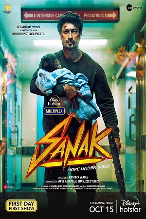Download Sanak (2021) WEB-DL Hindi Full Movie 480p [400MB] | 720p [1GB] | 1080p [2.8GB] | 2160p [16GB] poster