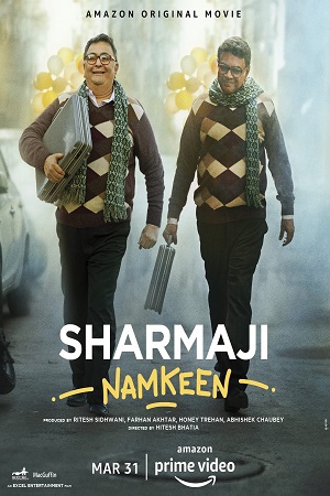 Download Sharmaji Namkeen (2022) Hindi Full Movie 480p [400MB] | 720p [900MB] | 1080p [3GB] | 2160p 4K [8.1GB] poster