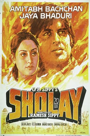 Download Sholay (1975) Hindi Full Movie 480p [400MB] | 720p [1.5GB] | 1080p [5GB] poster