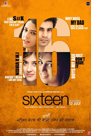 Download Sixteen (2013) Hindi Full Movie 480p [350MB] | 720p [1GB] poster