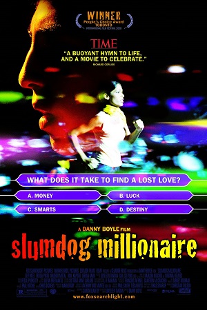Download Slumdog Millionaire (2008) Hindi Full Movie 480p [300MB] | 720p [1GB] | 1080p [3GB] poster