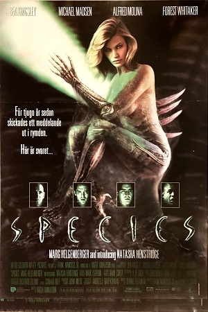 Download Species (1995) Dual Audio {Hindi-English} 480p [400MB] | 720p [800MB] | 1080p [3.8GB] poster