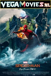 Download Spider-Man: Far from Home (2019) Dual Audio {Hindi-English} 480p [400MB] | 720p [1GB] | 1080p [3GB] | 2160p 4k poster