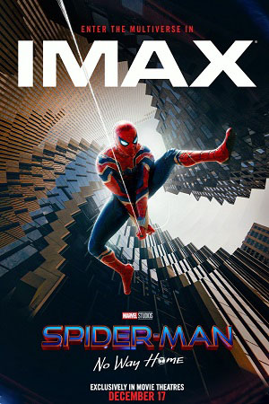 Download Spider-Man: No Way Home – iMAX Version (2022) Dual Audio {Hindi-English} 480p [500MB] | 720p [1.4GB] | 1080p [3GB] poster
