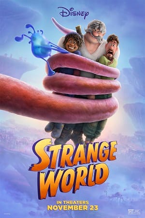 Download Strange World (2022) WEB-DL {English With Subtitles} Full Movie 480p [300MB] | 720p [850MB] | 1080p [2GB] poster