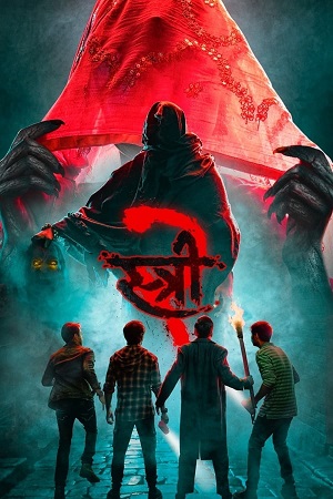 Download Stree 2: Sarkate Ka Aatank (2024) DS4K AMZN WEB-DL [Hindi DD5.1] Full Movie 480p [400MB] 720p [1.4GB] 1080p [2.7GB] | 60FPS + 2160p 4K poster