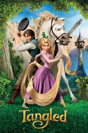 Download Tangled (2010) Dual Audio {Hindi-English} BluRay 480p [340MB] | 720p [970MB] | 1080p [2GB] poster