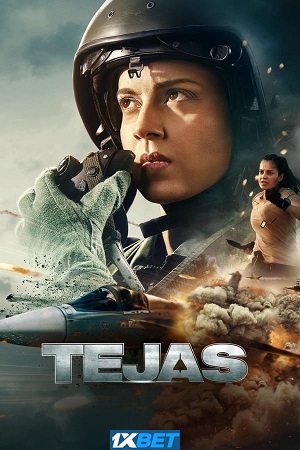 Download Tejas (2023) Hindi HDCAMRip Full Movie 480p [330MB] | 720p [1GB] | 1080p [2GB] poster