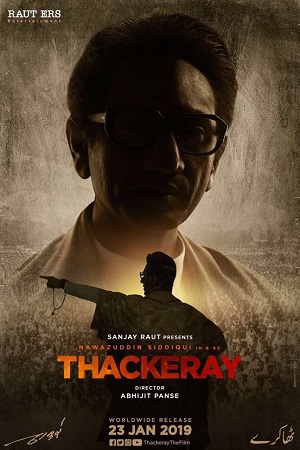 Download Thackeray (2019) Hindi Full Movie 480p [350MB] | 720p [1.2GB] | 1080p [4GB] poster