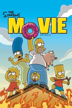 Download The Simpsons Movie (2007) BluRay {English With Subtitles} Full Movie 480p [260MB] | 720p [750MB] | 1080p [1.5GB] poster