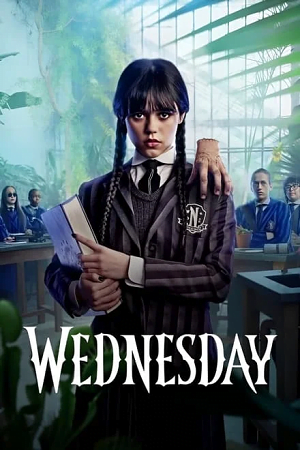 Download Wednesday (2022) Season 1 Dual Audio {Hindi-English} Netflix Original 480p | 720p | 1080p WEB-DL poster