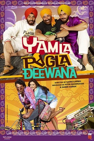 Download Yamla Pagla Deewana (2011) Hindi Full Movie WEB-DL 480p [450MB] | 720p [1.4GB] | 1080p [4.6GB] poster
