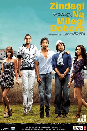 Download Zindagi Na Milegi Dobara (2011) Hindi Full Movie 480p [500MB] | 720p [1.2GB] | 1080p [2.6GB] poster