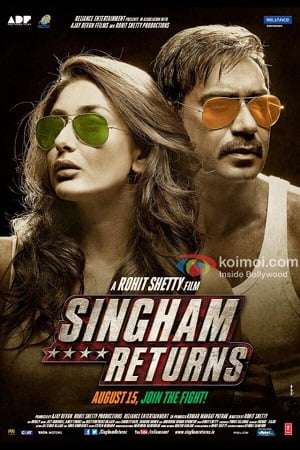 Download Singham Returns (2014) BluRay Hindi Full Movie 480p [400MB] | 720p [1.2GB] | 1080p [4GB] poster